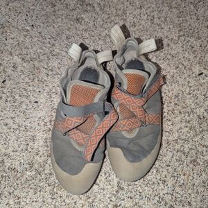 Butora Senegi Gray and Orange Rock Climbing Shoes